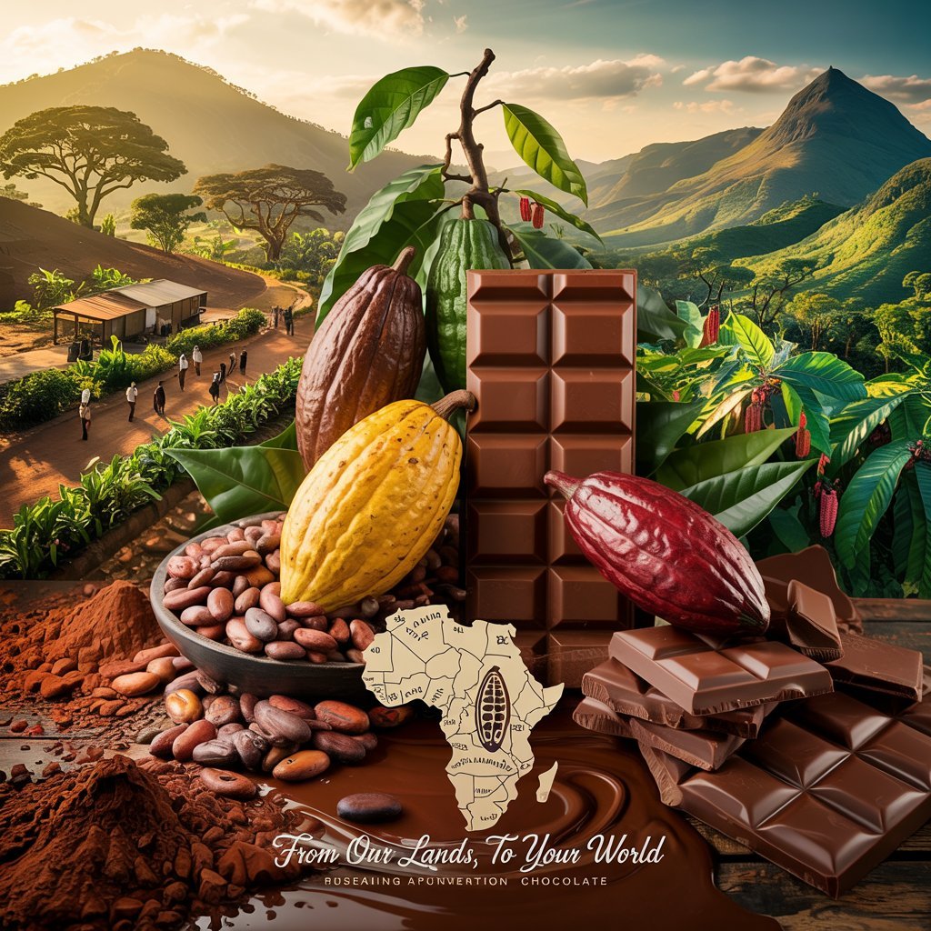 Historia del cacao africano